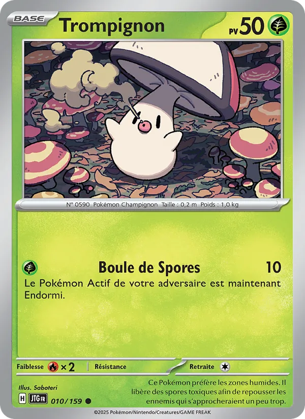 Carte Pokémon Trompignon de l'extension Aventures Ensemble