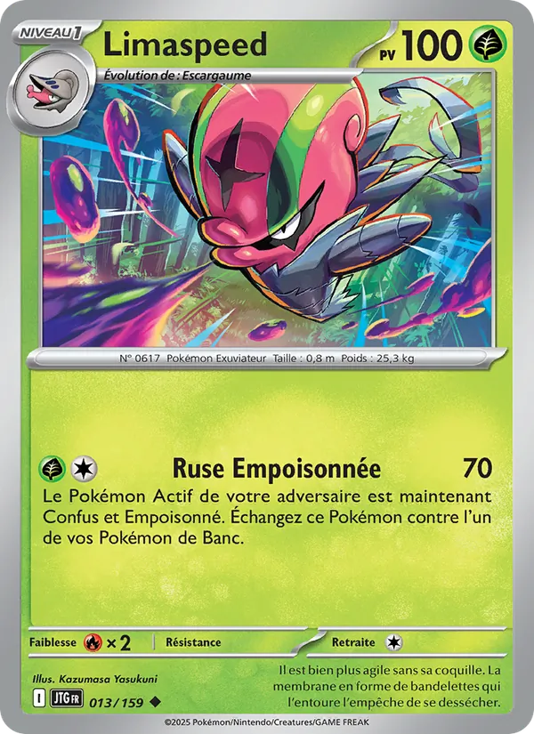 Carte Pokémon Limaspeed de l'extension Aventures Ensemble