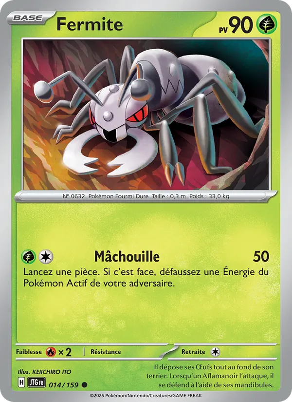 Carte Pokémon Fermite de l'extension Aventures Ensemble