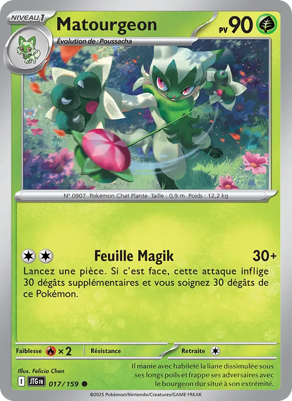 Carte Pokémon Matourgeon de l'extension Aventures Ensemble