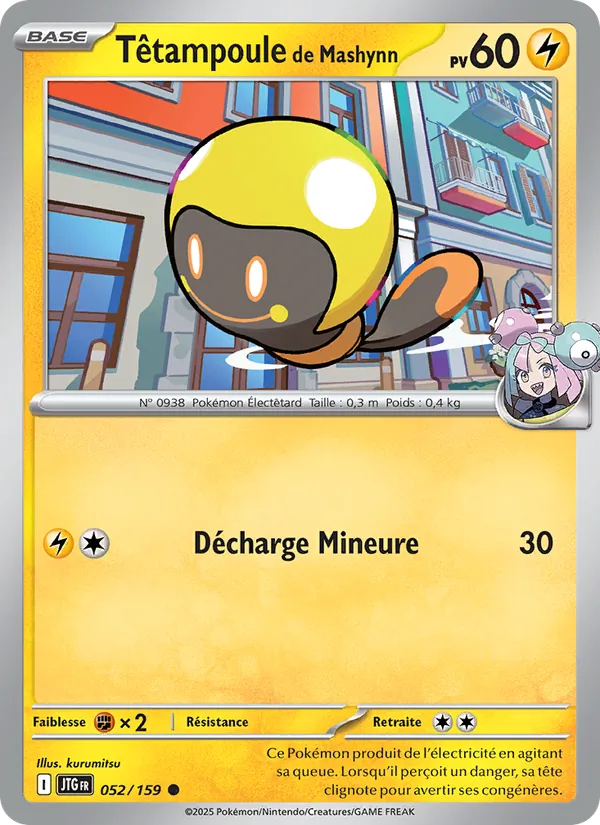 Carte Pokémon Têtampoule de Mashynn de l'extension Aventures Ensemble