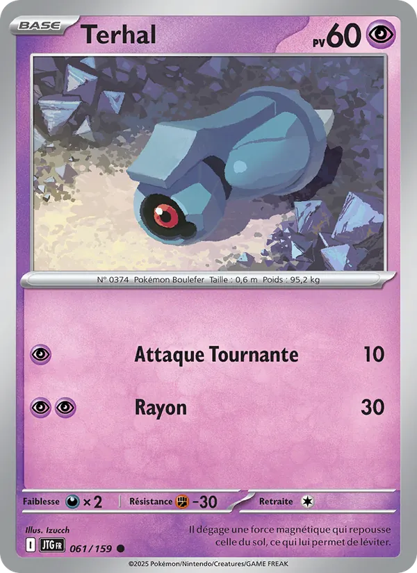 Carte Pokémon Terhal de l'extension Aventures Ensemble