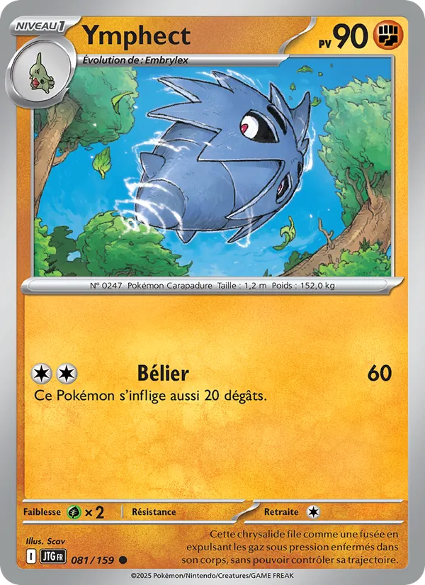 Carte Pokémon Ymphect de l'extension Aventures Ensemble