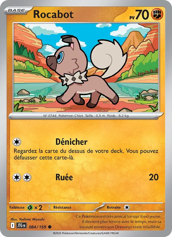 Carte Pokémon Rocabot de l'extension Aventures Ensemble