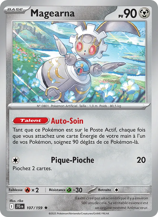 Carte Pokémon Magearna de l'extension Aventures Ensemble