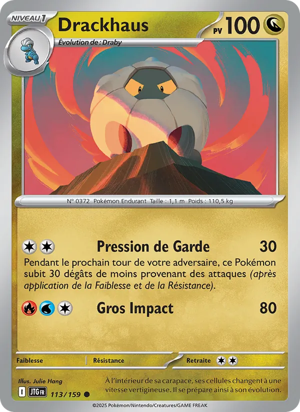 Carte Pokémon Drackhaus de l'extension Aventures Ensemble