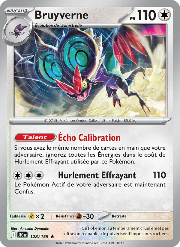 Carte Pokémon Bruyverne de l'extension Aventures Ensemble