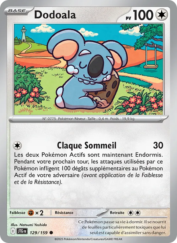 Carte Pokémon Dodoala de l'extension Aventures Ensemble