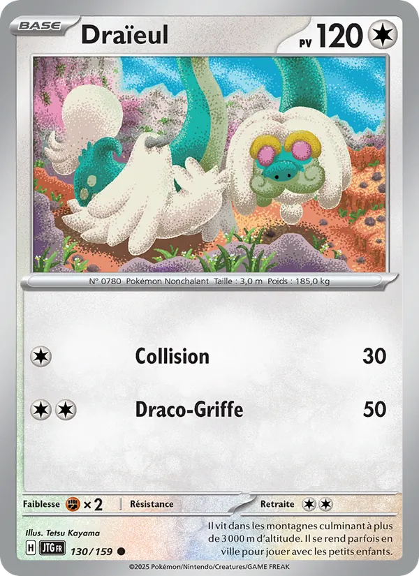 Carte Pokémon Draïeul de l'extension Aventures Ensemble
