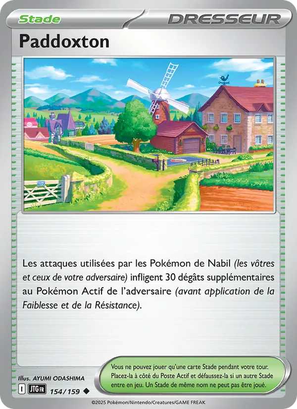 Carte Pokémon Paddoxton de l'extension Aventures Ensemble