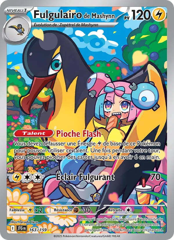 Carte Pokémon Fulgulairo de Mashynn de l'extension Aventures Ensemble