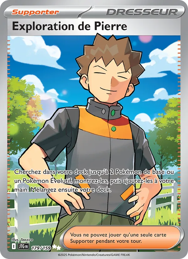 Carte Pokémon Exploration de Pierre de l'extension Aventures Ensemble