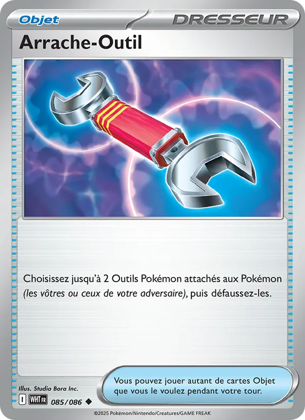 Carte Pokémon Arrache-Outil de l'extension Flamme Blanche