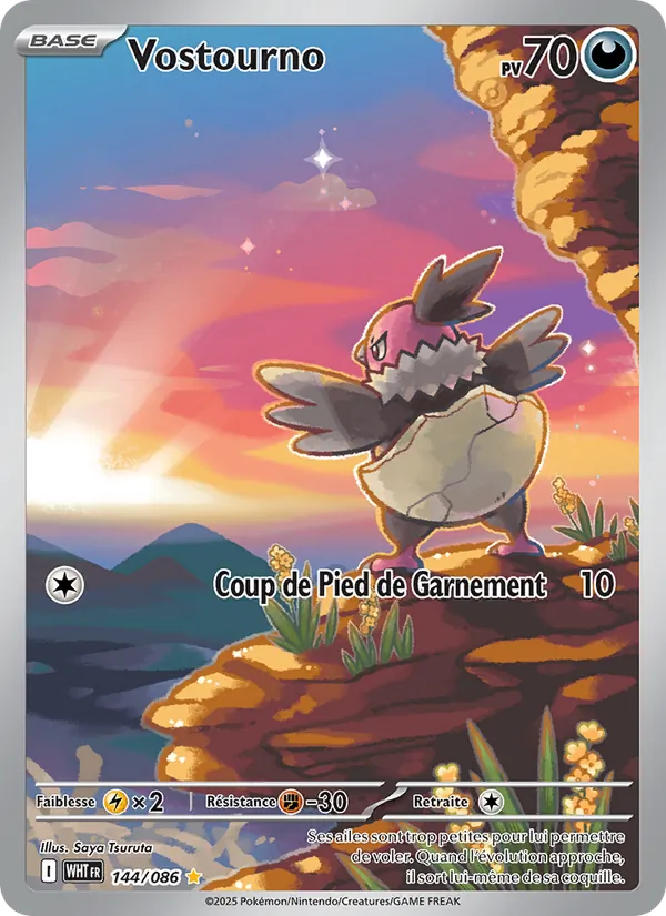 Carte Pokémon Vostourno de l'extension Flamme Blanche