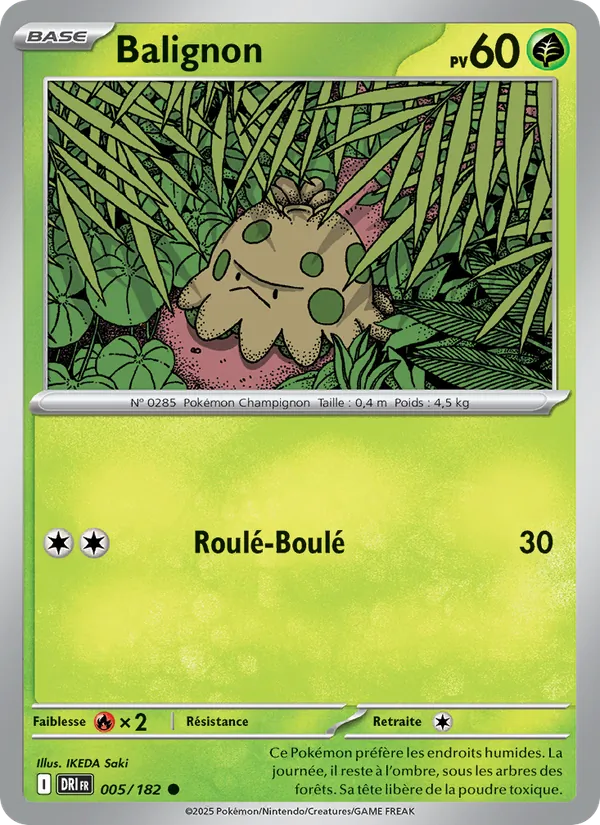 Carte Pokémon Balignon de l'extension Rivalités Destinées