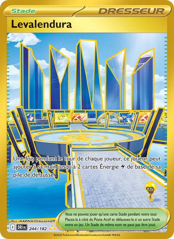 Carte Pokémon Levalendura de l'extension Rivalités Destinées