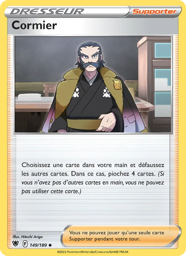 Carte Pokémon Cormier de l'extension Astres Radieux