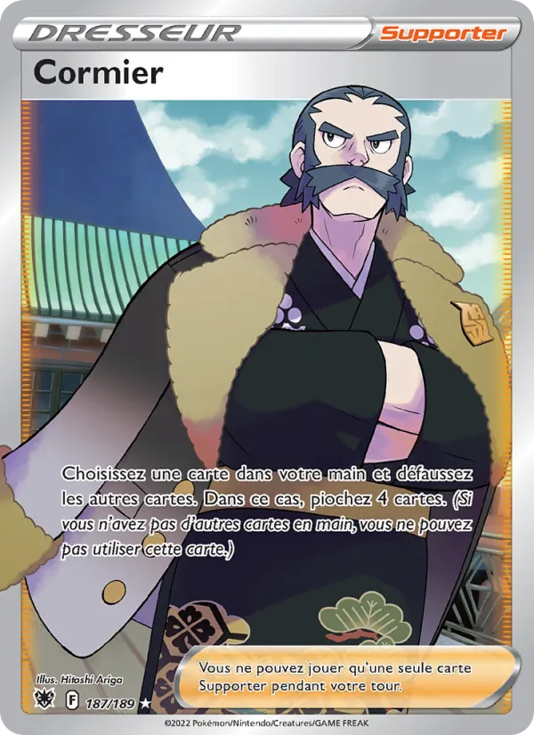 Carte Pokémon Cormier de l'extension Astres Radieux