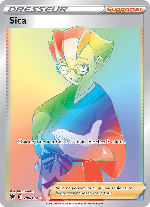 Carte Pokémon Sica de l'extension Astres Radieux