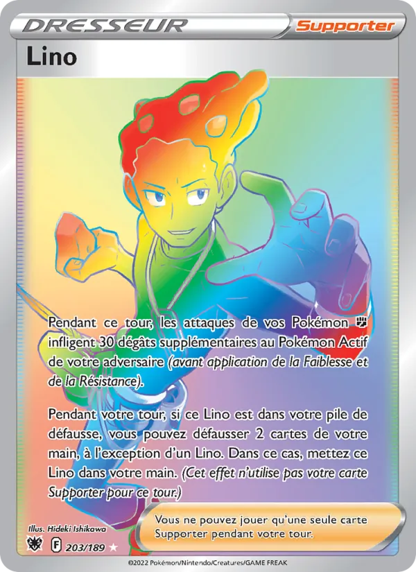Carte Pokémon Lino de l'extension Astres Radieux