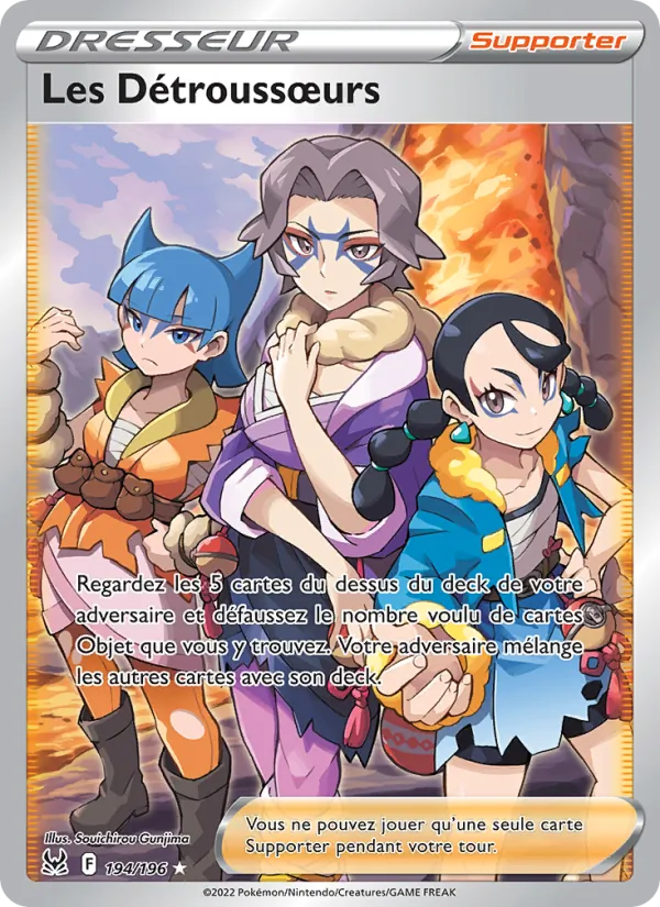 Carte Pokémon Les Détroussœurs de l'extension Origine Perdue
