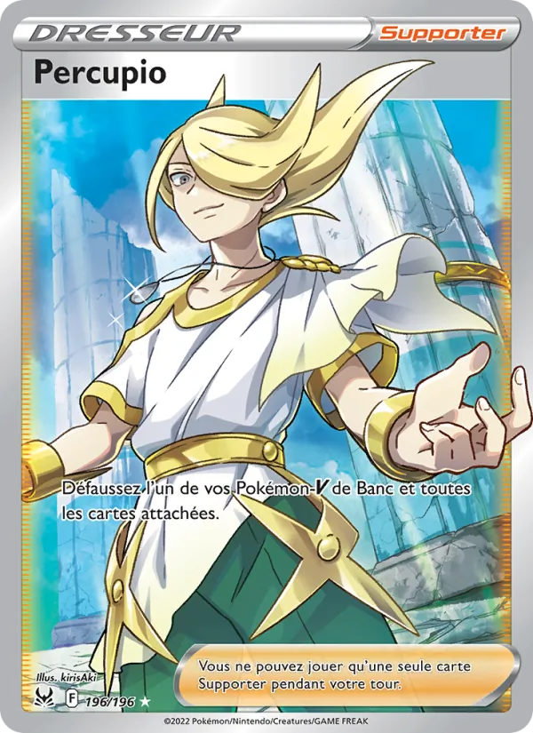 Carte Pokémon Percupio de l'extension Origine Perdue