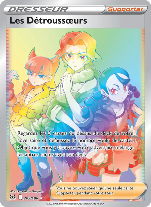 Carte Pokémon Les Détroussœurs de l'extension Origine Perdue