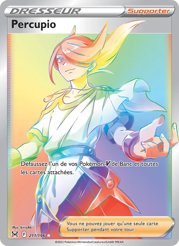 Carte Pokémon Percupio de l'extension Origine Perdue