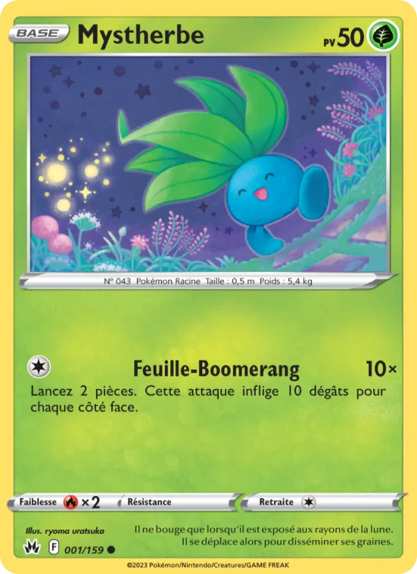 Carte Pokémon Mystherbe de l'extension Zénith Suprême