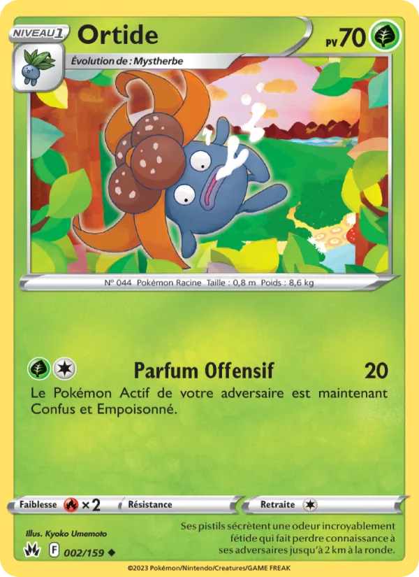 Carte Pokémon Ortide de l'extension Zénith Suprême