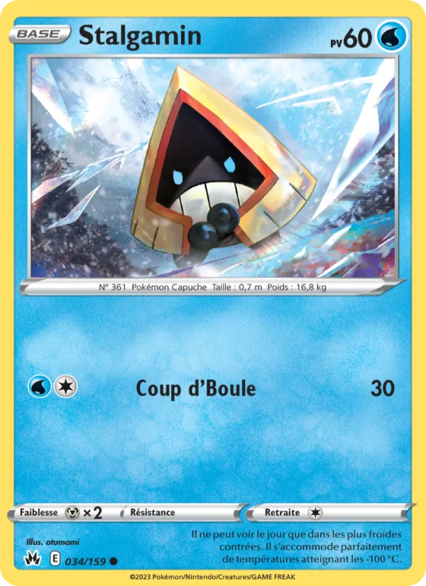 Carte Pokémon Stalgamin de l'extension Zénith Suprême