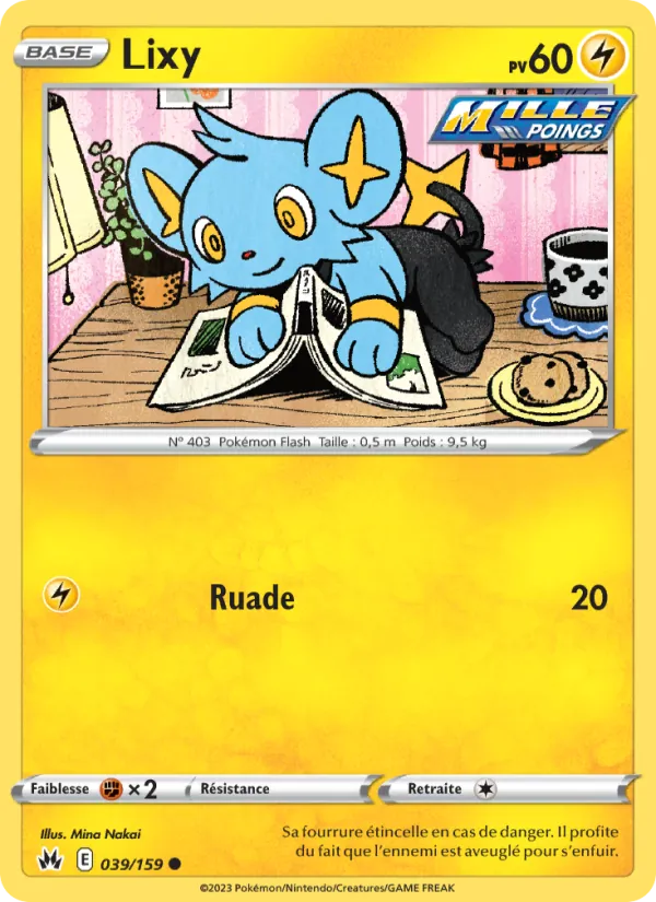 Carte Pokémon Lixy de l'extension Zénith Suprême