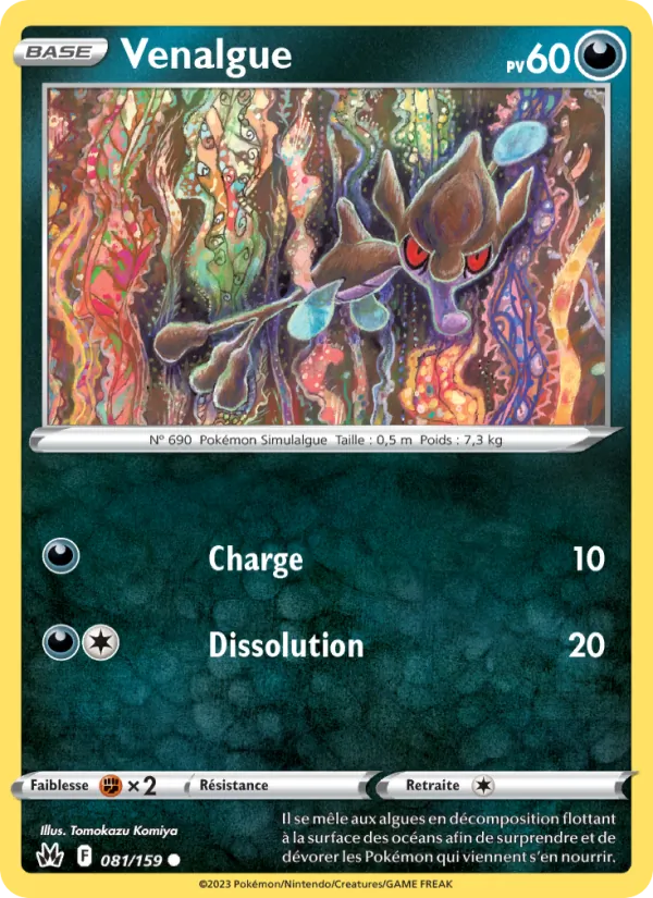 Carte Pokémon Venalgue de l'extension Zénith Suprême