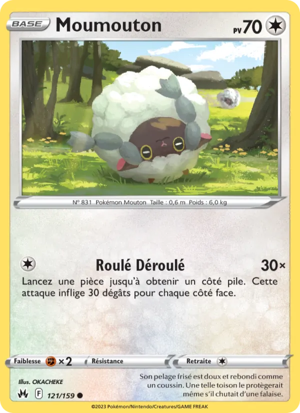 Carte Pokémon Moumouton de l'extension Zénith Suprême
