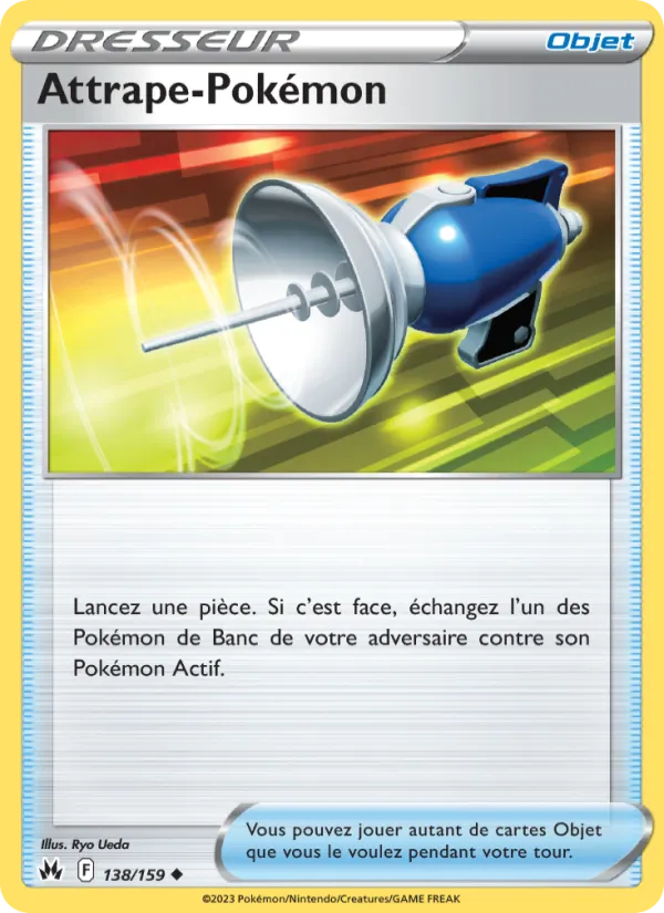Carte Pokémon Attrape-Pokémon de l'extension Zénith Suprême