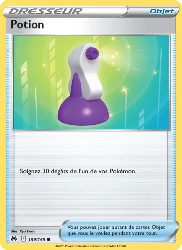 Carte Pokémon Potion de l'extension Zénith Suprême