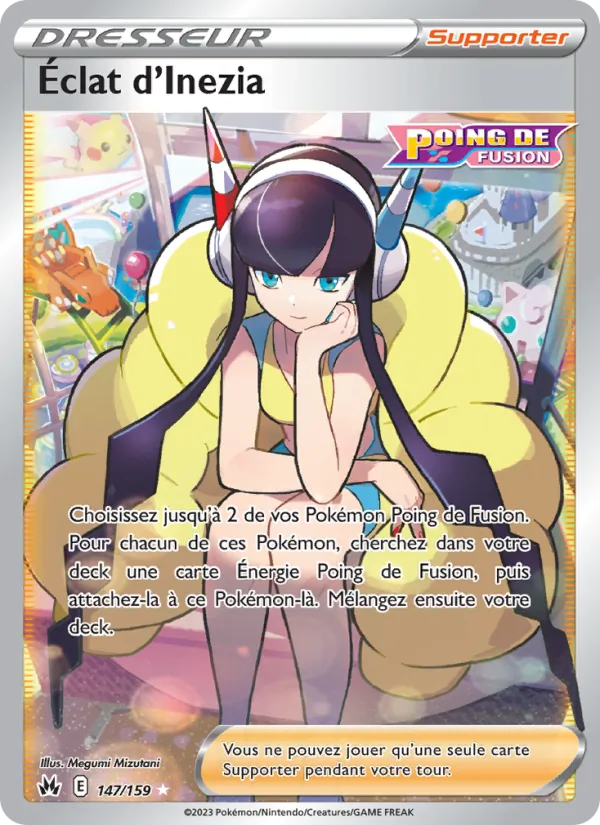 Carte Pokémon Éclat d'Inezia de l'extension Zénith Suprême