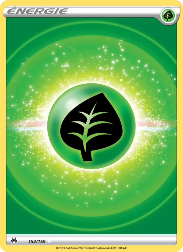 Carte Pokémon Énergie Plante de l'extension Zénith Suprême