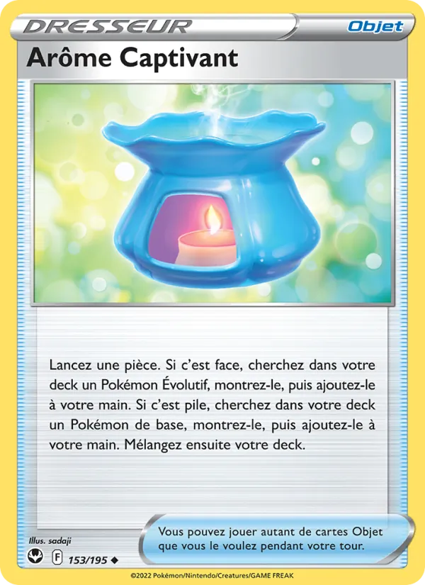 Carte Pokémon Arôme Captivant de l'extension Tempête Argentée