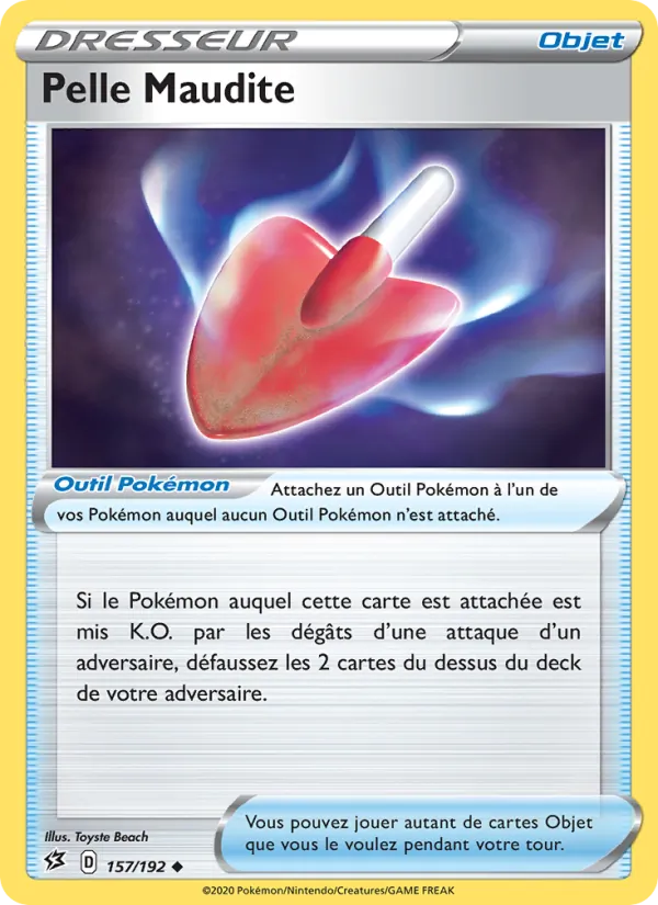Carte Pokémon Pelle Maudite de l'extension Clash des Rebelles
