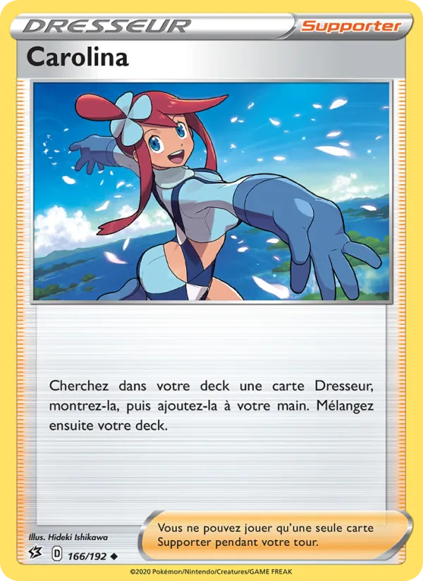 Carte Pokémon Carolina de l'extension Clash des Rebelles