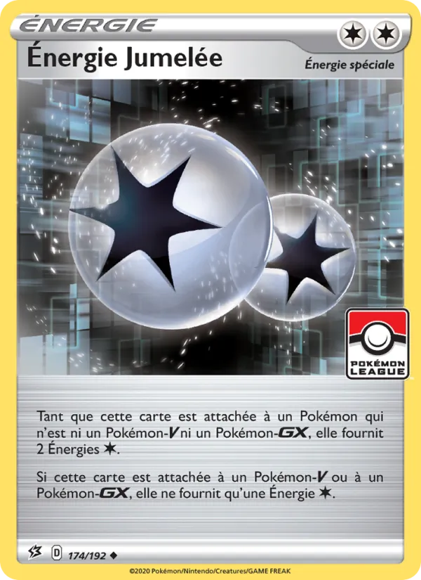 Carte Pokémon Énergie Jumelée de l'extension Clash des Rebelles
