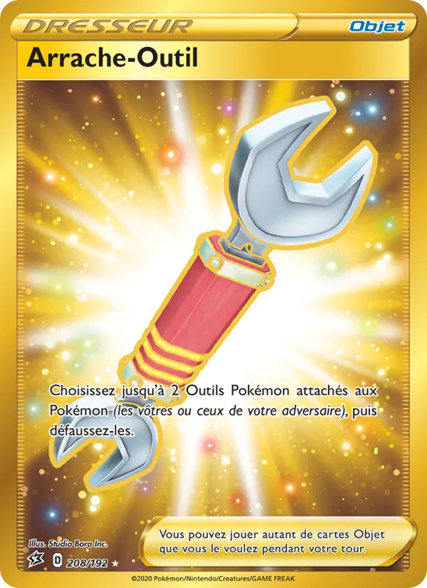 Carte Pokémon Arrache-Outil de l'extension Clash des Rebelles