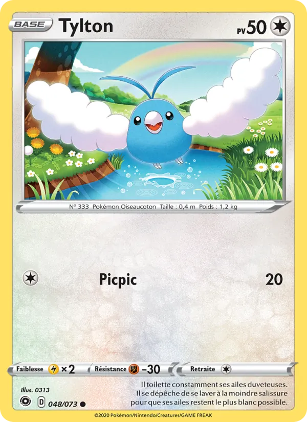 Carte Pokémon Tylton de l'extension La Voie du Maître