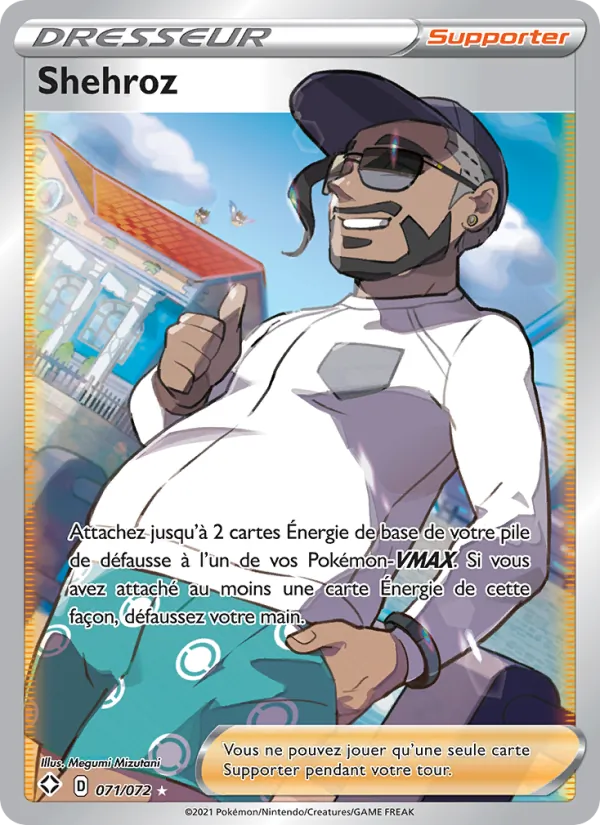 Carte Pokémon Shehroz de l'extension Destinées Radieuses
