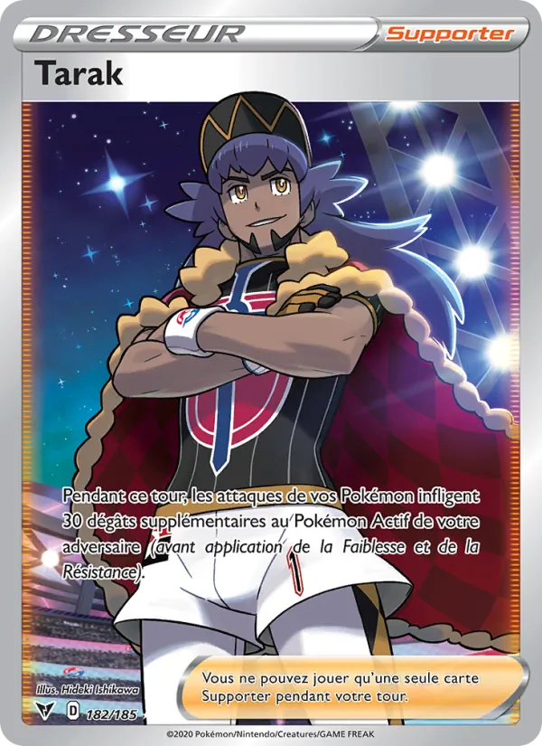 Carte Pokémon Tarak de l'extension Voltage Éclatant