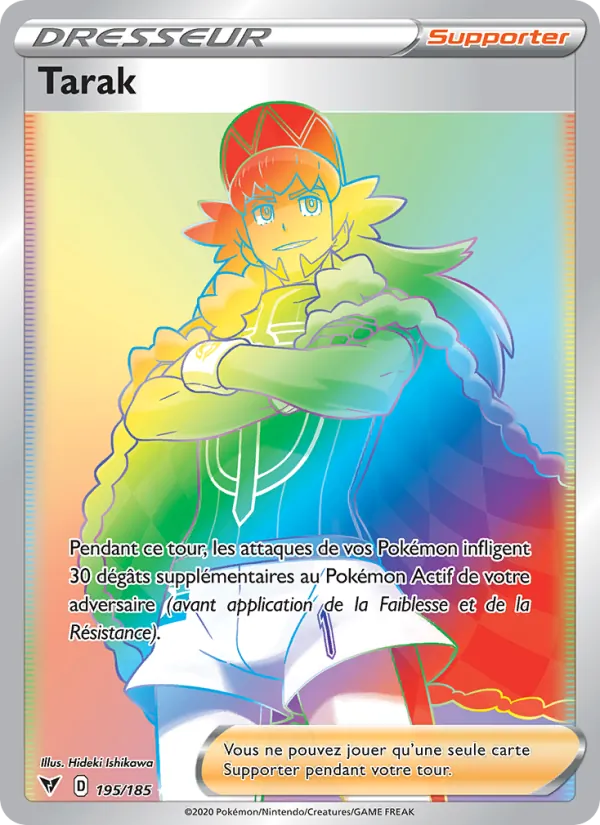 Carte Pokémon Tarak de l'extension Voltage Éclatant