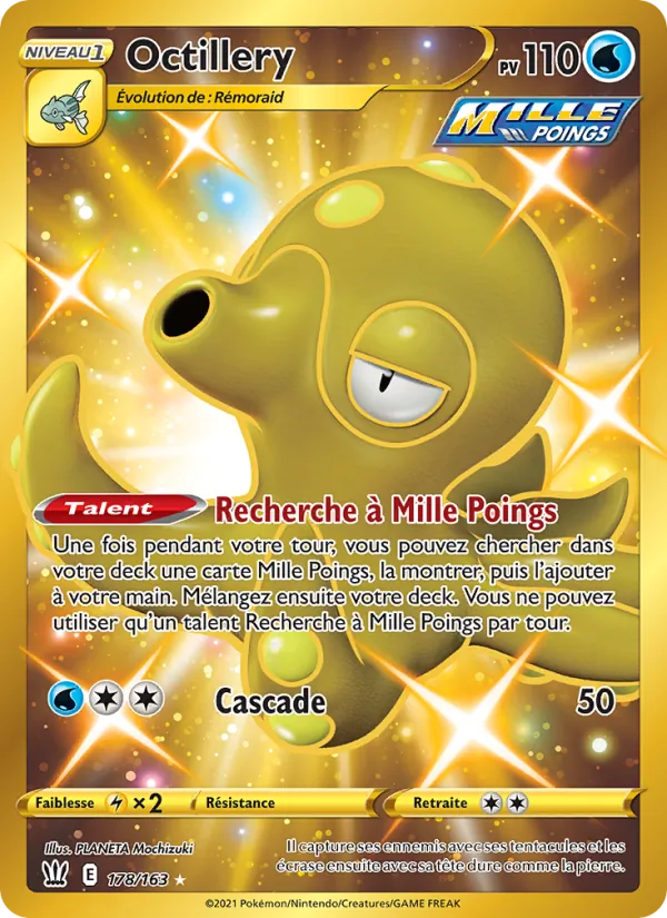 Carte Pokémon Octillery de l'extension Styles de combat