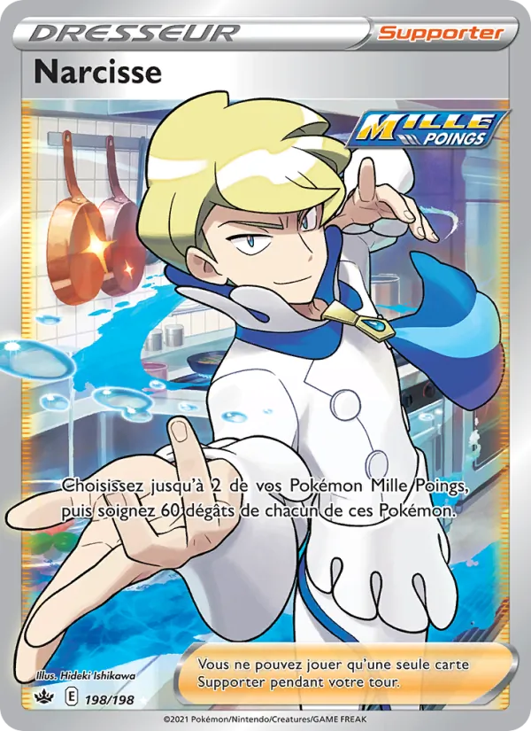 Carte Pokémon Narcisse de l'extension Règne de Glace
