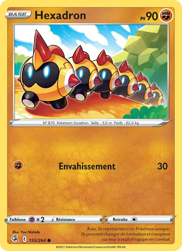 Carte Pokémon Hexadron de l'extension Poing de Fusion